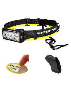 Linterna Frontal Nitecore HU2000 2000 Lúmenes USB-C 113g