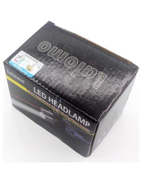 Linterna Frontal LED Recargable Lalomo 40m Luz Brillante