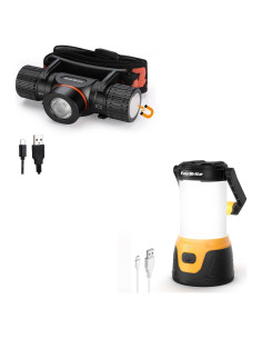 Linterna de Camping y Frontal LED EverBrite 1000 Lúmenes