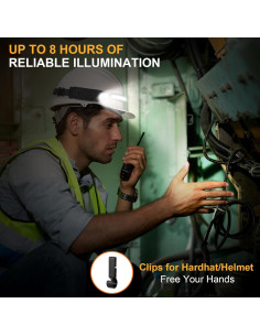 Linterna Frontal LED Recargable HinsGEAR 230 2 Pcs 2