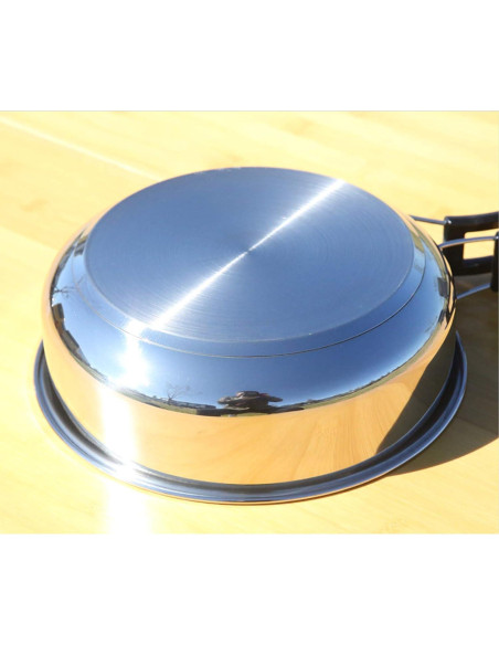 Juego de Utensilios de Cocina Camping Moon 13 Piezas Acero Inoxidable