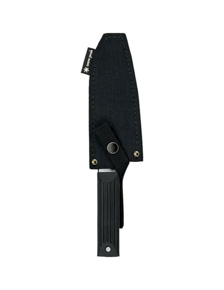 Cuchillo Santoku Snow Peak 27.69 cm Acero Inoxidable Negro