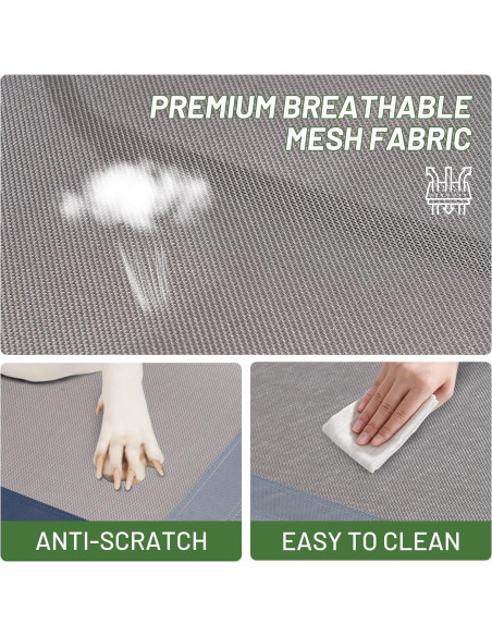 Cama Elevada para Perros Timber Ridge con Toldo Desmontable