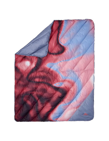 Manta de Plumas Kelty Galactic Cranberry 183x140 cm Camping