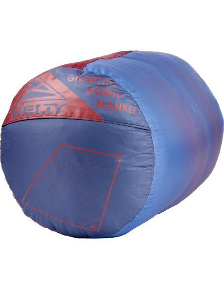 Manta de Plumas Kelty Galactic Cranberry 183x140 cm Camping
