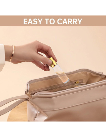 12 Botellas Roller de Vidrio 10ml inice con Accesorios