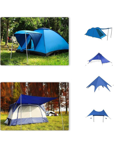 Poste Telescópico Ajustable SAN LIKE para Camping y Refugios