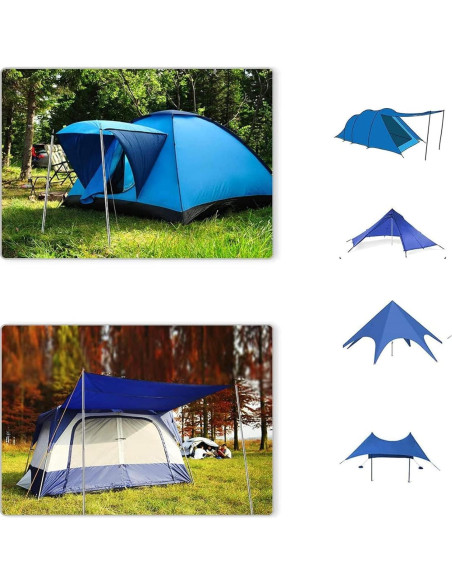 Poste Telescópico Ajustable SAN LIKE para Camping y Refugios