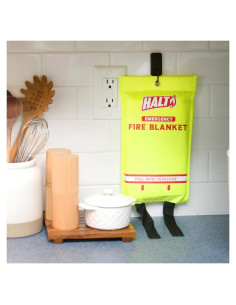 Manta de Emergencia contra Incendios HALT! 1 Paquete 30.48x18.24 cm