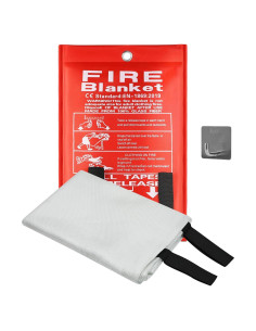 Manta de Fuego DOKIBI 101.6x101.6cm Fibra de Vidrio Retardante