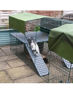 Lona de Lienzo Impermeable Rocutus 2.01x2.99m Verde UV 2