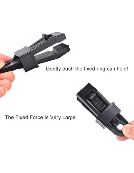 Pinzas para Lonas COCOMK 24 Pcs Alta Resistencia Impermeables