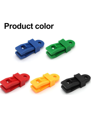 Pinzas para Lonas COCOMK 24 Pcs Alta Resistencia Impermeables