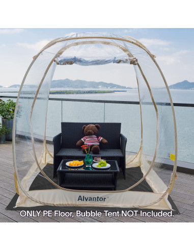 Lona Resistente al Agua Alvantor 1.83m x 1.83m para Camping