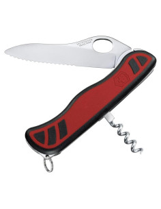 Cuchillo de bolsillo Victorinox Alpineer, 3 funciones, rojo