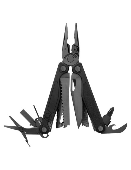 Leatherman Charge Plus 19 en 1 Multiusos Negro 10.16 cm