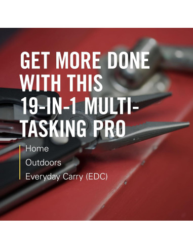 Leatherman Charge Plus 19 en 1 Multiusos Negro 10.16 cm