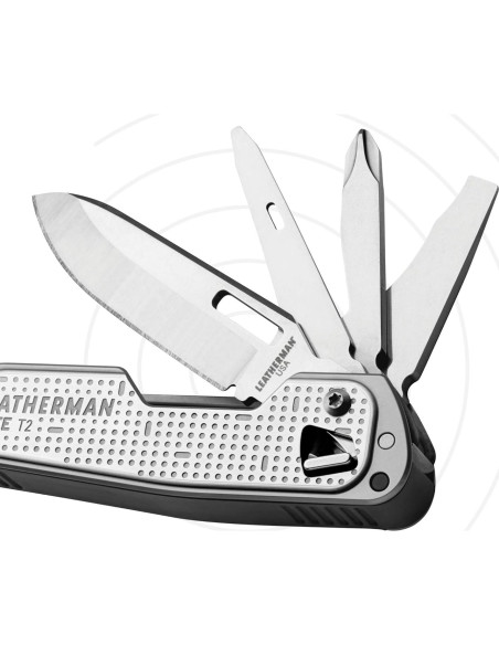 Multiherramienta Leatherman FREE T2 EDC 8 en 1 Acero Inoxidable