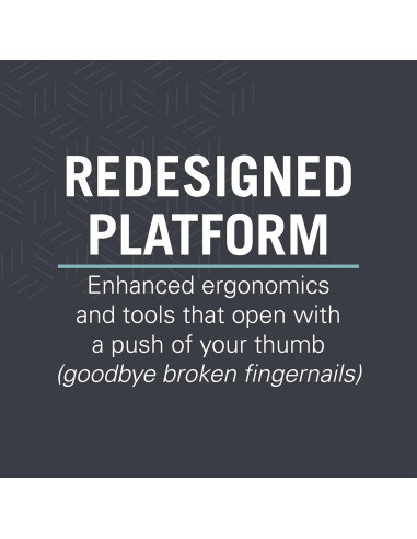Multiherramienta Leatherman FREE T2 EDC 8 en 1 Acero Inoxidable