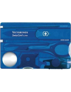 Multi-herramienta Victorinox Swisscard Lite Zafiro 13 funciones 2