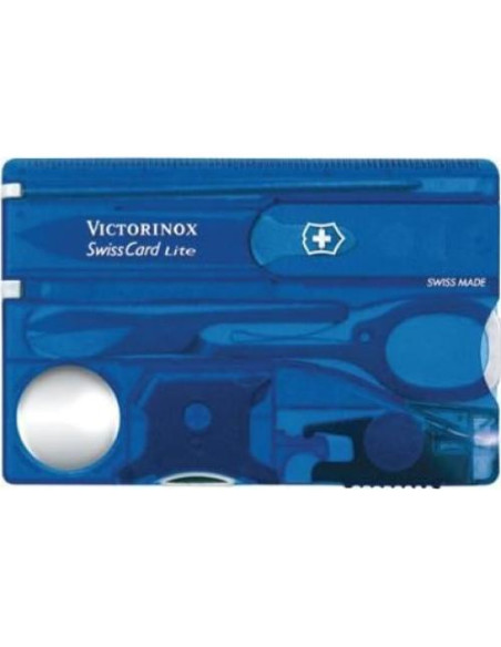 Multi-herramienta Victorinox Swisscard Lite Zafiro 13 funciones