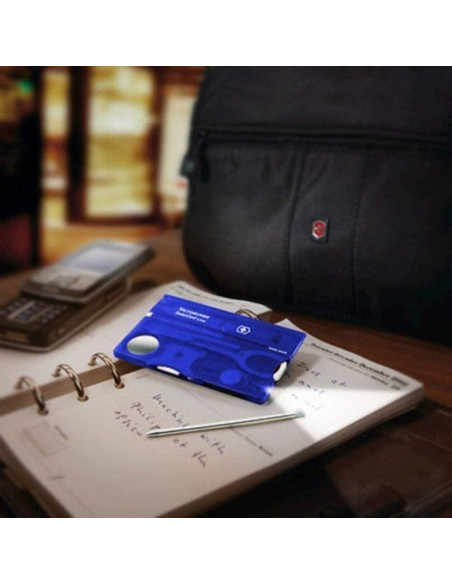 Multi-herramienta Victorinox Swisscard Lite Zafiro 13 funciones