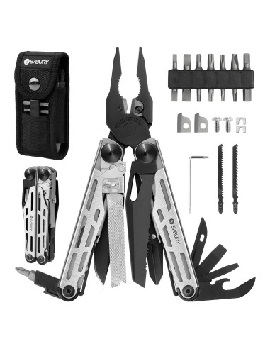 Multiherramienta BIBURY BI2045 Plegable 31 en 1 Acero Inoxidable