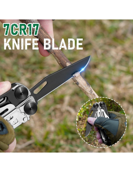 Multiherramienta BIBURY BI2045 Plegable 31 en 1 Acero Inoxidable