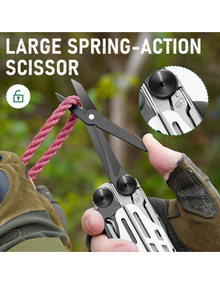 Multiherramienta BIBURY BI2045 Plegable 31 en 1 Acero Inoxidable