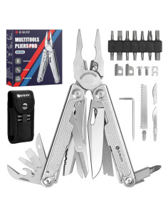 Multiherramienta Plegable BIBURY BI2049 con 12 Funciones