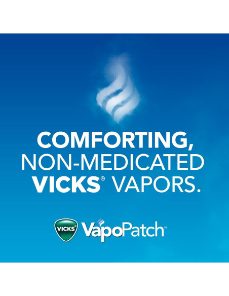 Vicks VapoPatch Parche Aromático 2 Paquetes de 5 Parches