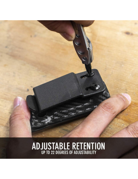 Funda Kydex Clip & Carry para Leatherman Wingman - Rojo