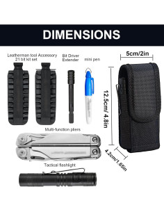 Funda Multiherramienta Jingzan DP360 Magnética para EDC 2