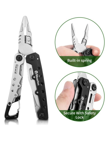 Alicate Multiherramienta Maarten 11 en 1 Acero Inoxidable Portátil