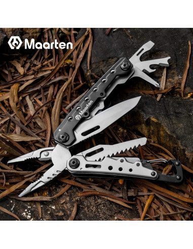 Alicate Multiherramienta Maarten 11 en 1 Acero Inoxidable Portátil