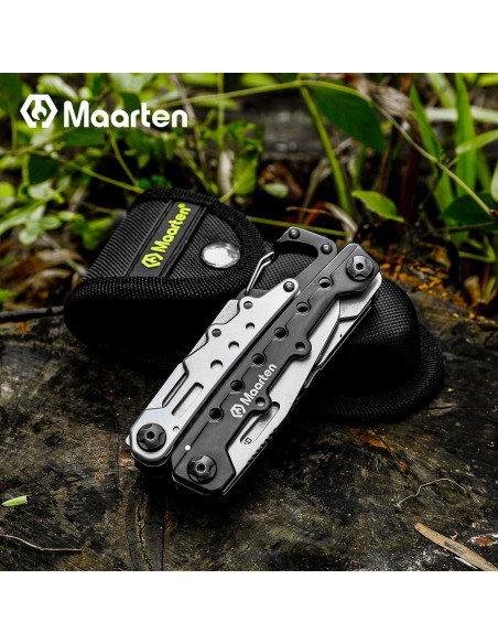 Alicate Multiherramienta Maarten 11 en 1 Acero Inoxidable Portátil