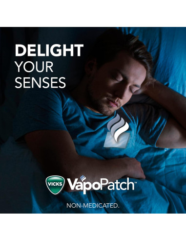 Vicks VapoPatch Parche Aromático 2 Paquetes de 5 Parches