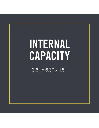 Funda Organizador de Herramientas Leatherman 7 Bolsillos Nylon Negro