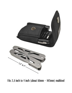 Funda de Nylon COHOMELARS para Multiherramientas de 10 a 11 cm 2