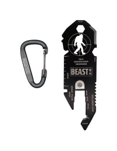 Multi-Herramienta de Supervivencia SQUATCH BEAST 2.0 con Mosquetón