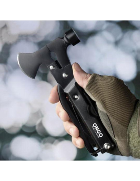 Multi-Herramienta Hacha y Martillo OnGo 20.3x10.2cm Negro