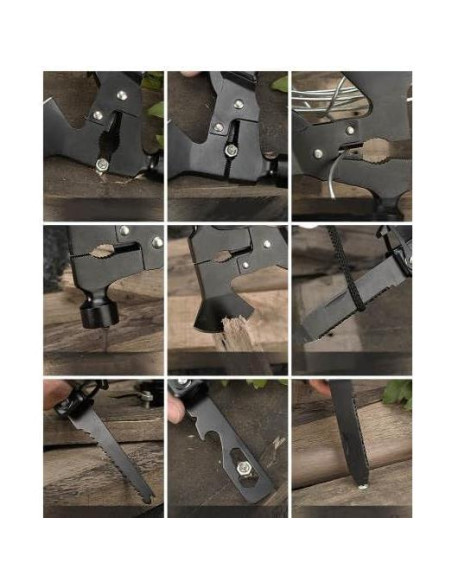 Multi-Herramienta Hacha y Martillo OnGo 20.3x10.2cm Negro