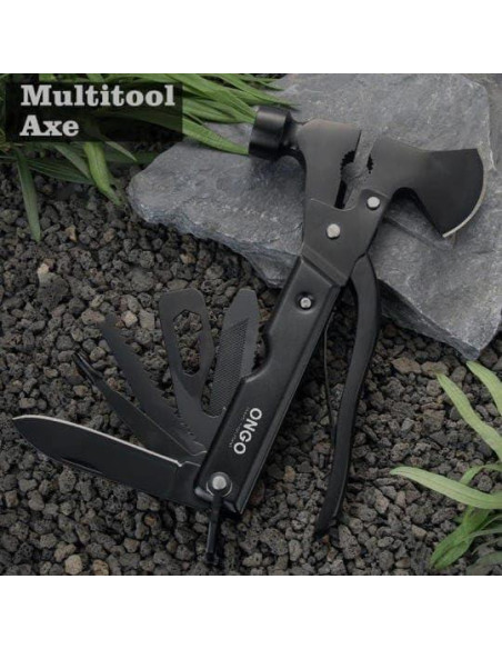 Multi-Herramienta Hacha y Martillo OnGo 20.3x10.2cm Negro