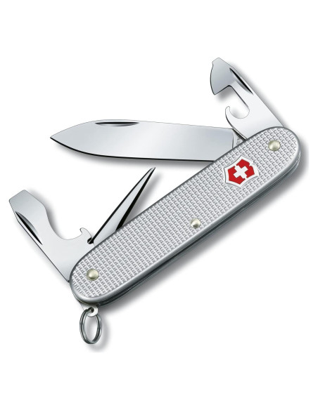 Cuchillo Suizo Victorinox Pioneer Alox 8 Funciones Plata