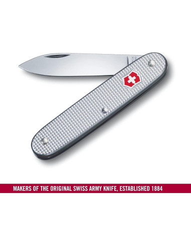 Cuchillo de bolsillo Victorinox Swiss Army 1 Alox Plateado