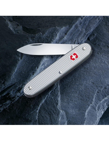 Cuchillo de bolsillo Victorinox Swiss Army 1 Alox Plateado