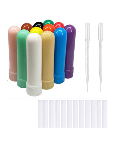 Kit de 12 Inhaladores Nasales Zison + 2 Goteros 3ml