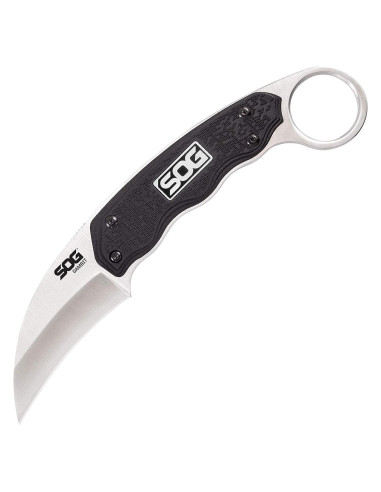 Cuchillo Karambit SOG Gambit 6.55 cm Fijo con Funda Ajustable