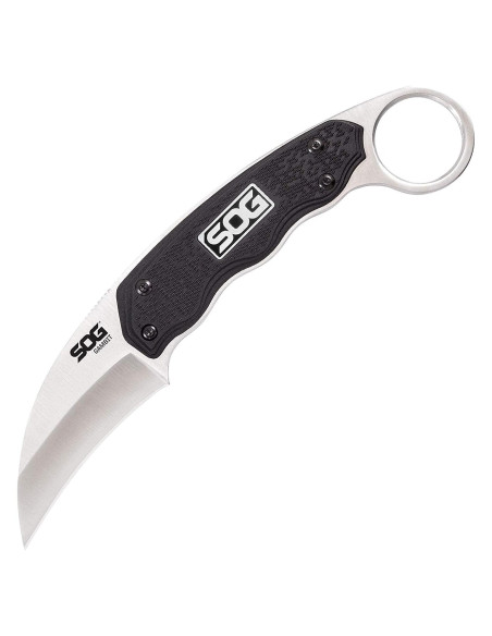 Cuchillo Karambit SOG Gambit 6.55 cm Fijo con Funda Ajustable