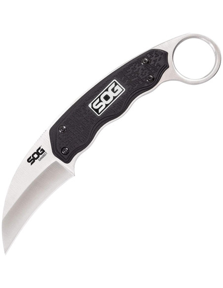 Cuchillo Karambit SOG Gambit 6.55 cm Fijo con Funda Ajustable